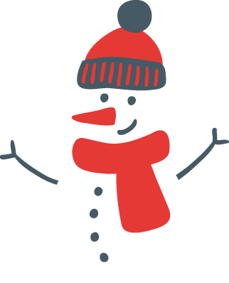 雪人分割线